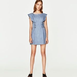 Zara Demin Dress